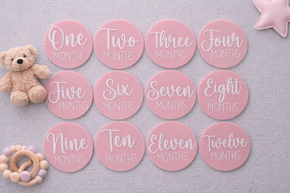 ACRYLIC MONTHLY MILESTONE