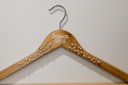 PEARL WEDDING DAY HANGERS