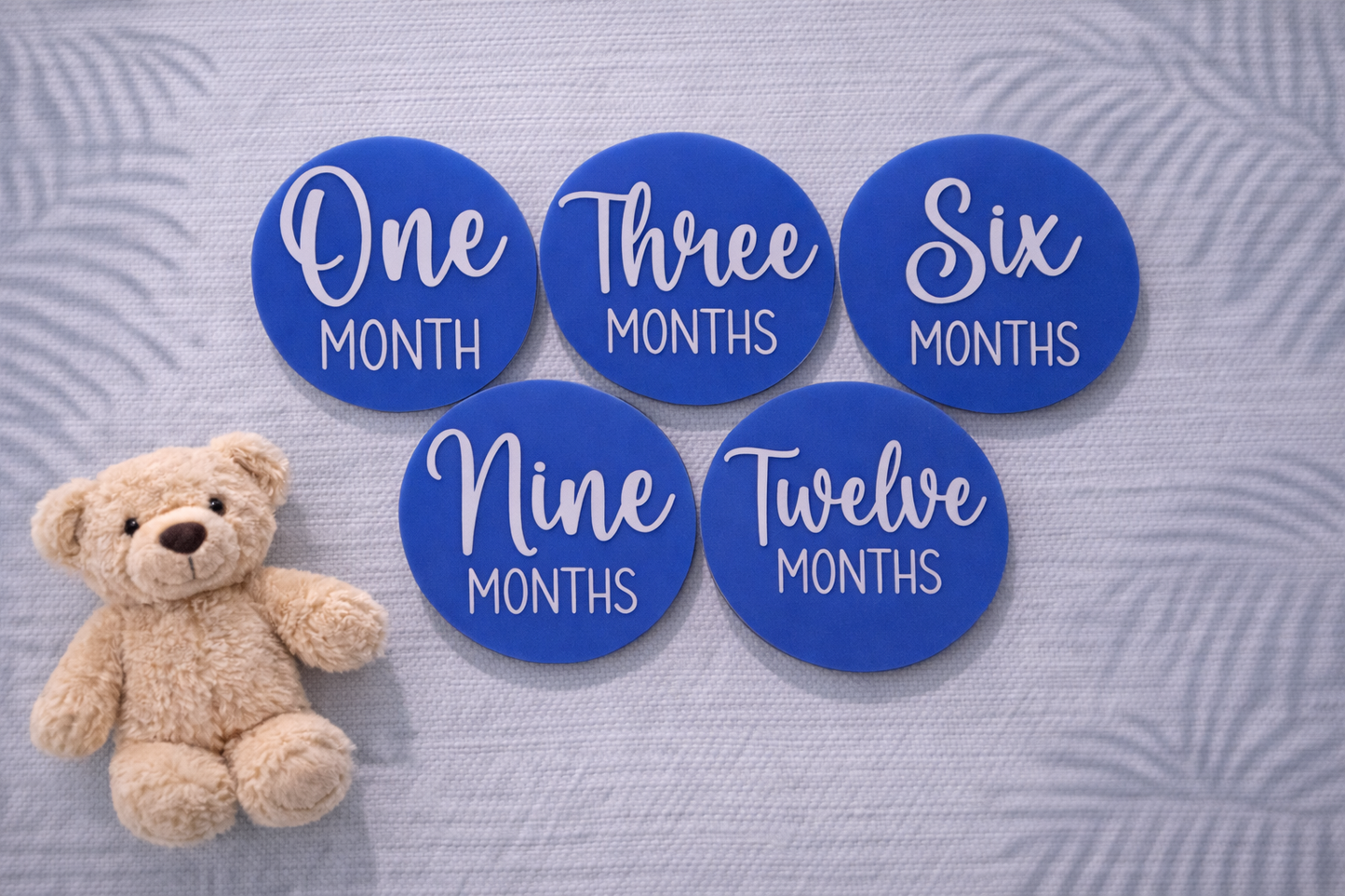 ACRYLIC QUARTER MONTH MILESTONE