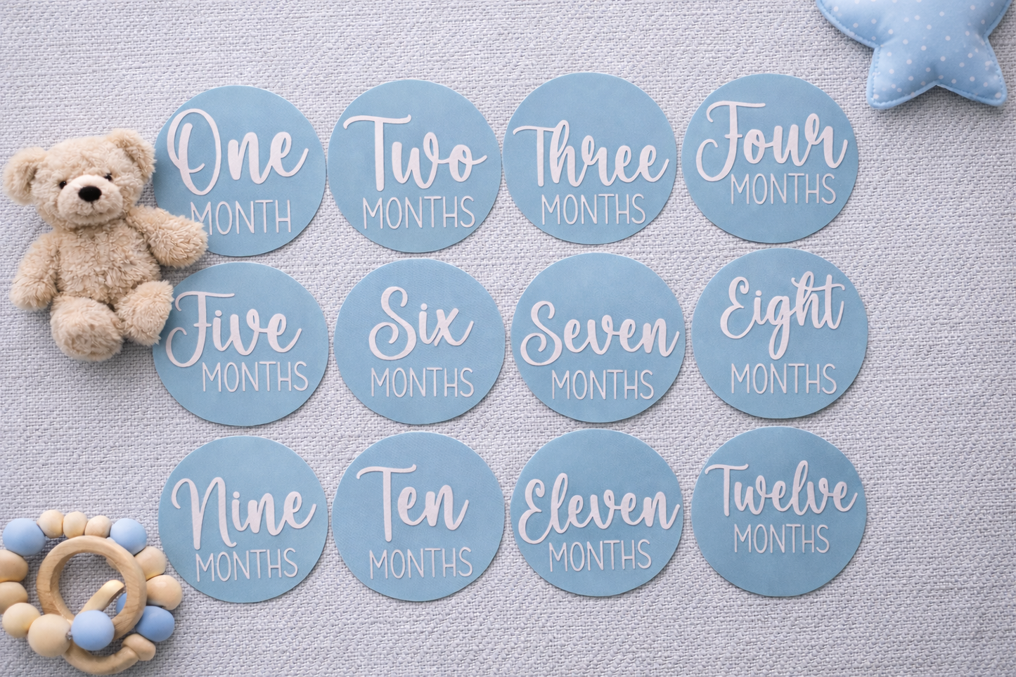 ACRYLIC MONTHLY MILESTONE